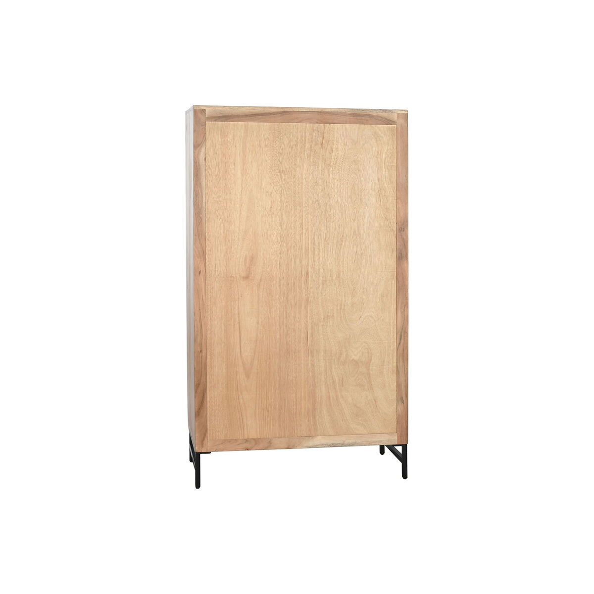 Sidebord Home ESPRIT Brun Metall Akasia 90 x 40 x 161 cm